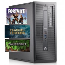 Gaming PC HP ELITEDESK 800 G1, I5 4570 3.2GHZ, 8GB DDR3, 2GB VGA, 500GB HDD, DVD-R, MINI TOWER - WIN 7 PRO / Win 10 Pro